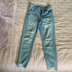 AE mom jeans